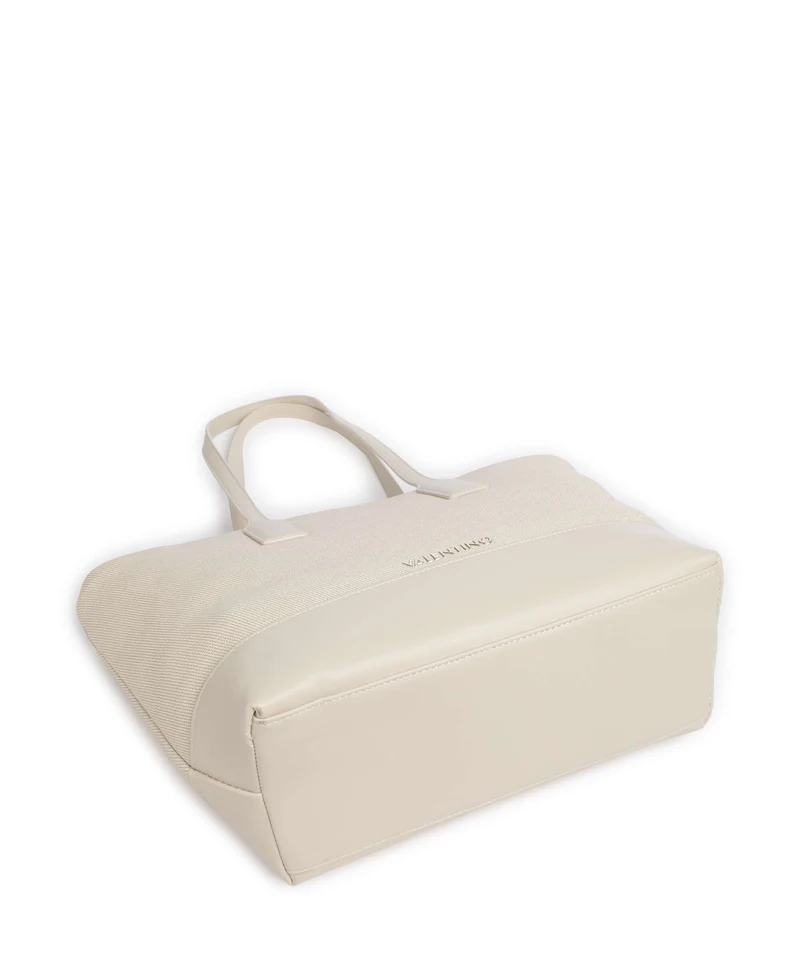 Valentino Bags Atena Re Bolsa shopping naturale/ecru
