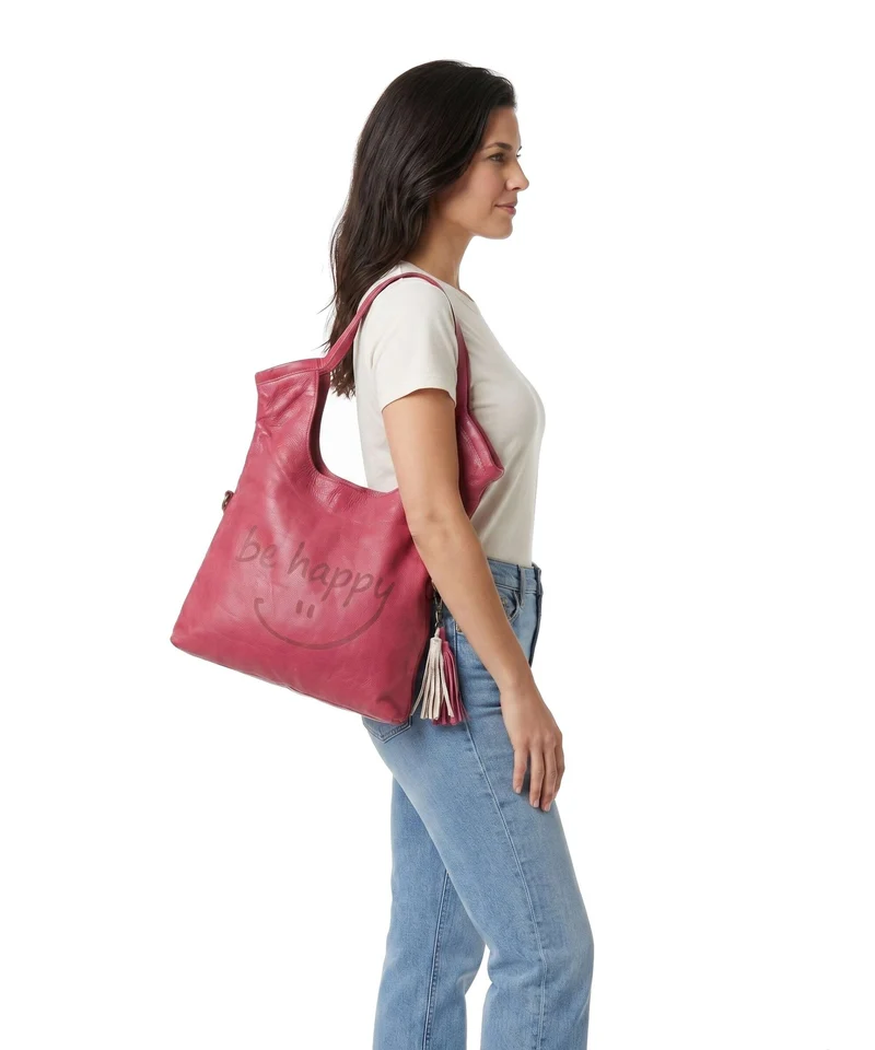 Taschendieb Wien Fröhlichgasse 2 Bolsa shopping pink power