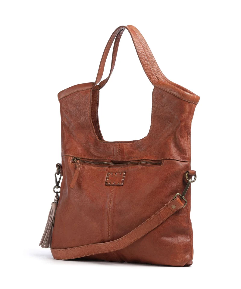 Taschendieb Wien Fröhlichgasse 2 Bolsa shopping cognac