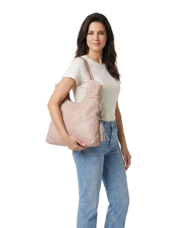Taschendieb Wien Johnstrasse 1 Bolsa shopping linen rose