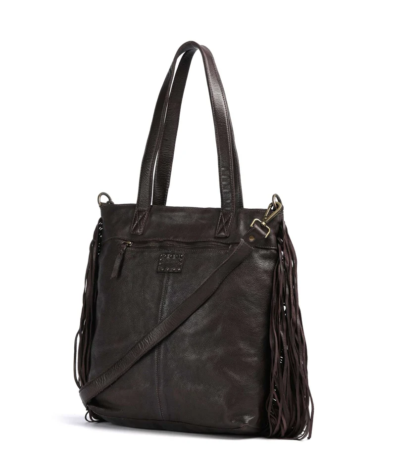 Taschendieb Wien Löwengasse 6x Bolsa shopping mokka