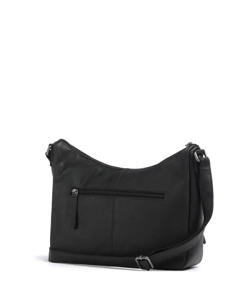 The Chesterfield Brand Wax Pull Up Cow Valenora Bolso de hombro black