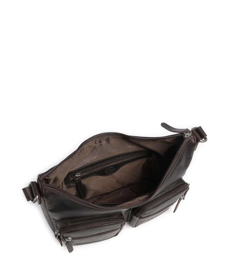 The Chesterfield Brand Wax Pull Up Cow Valenora Bolso de hombro brown