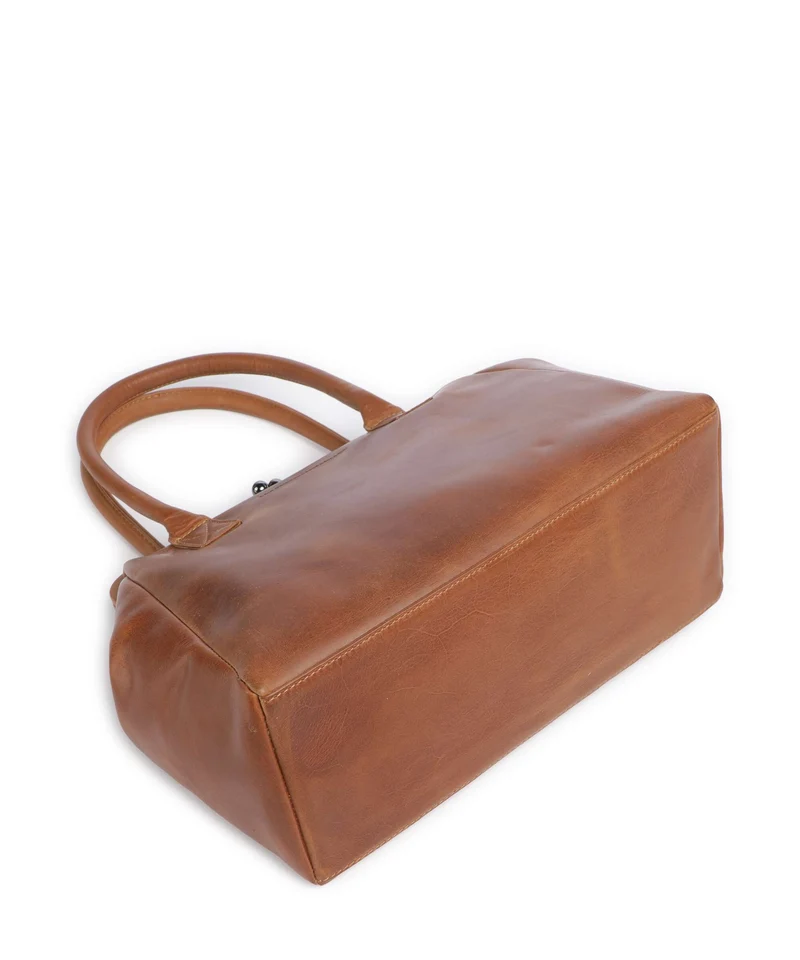 The Chesterfield Brand Wax Pull Up Cow Dorin Bolso de hombro cognac