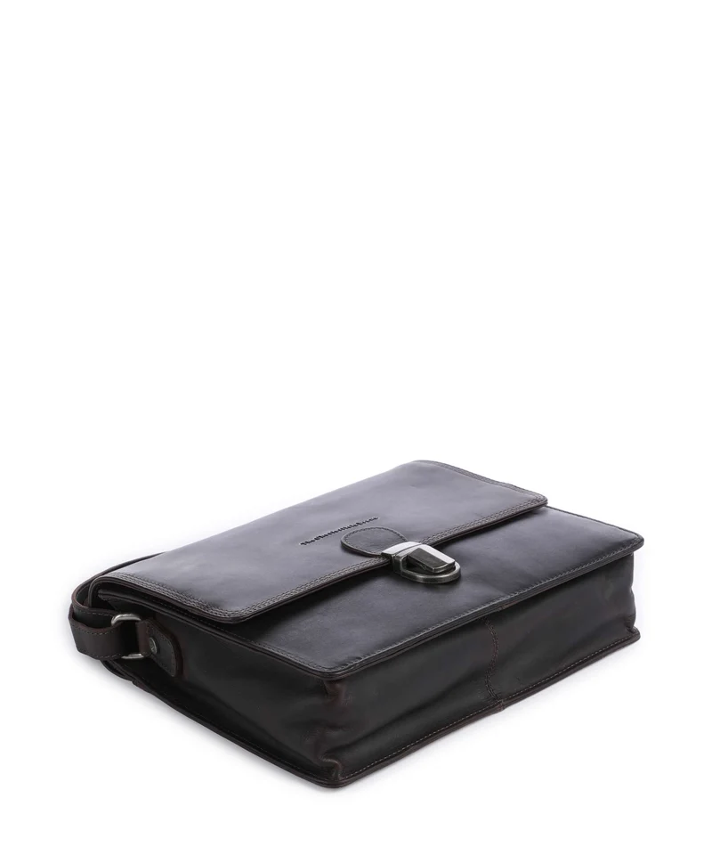 The Chesterfield Brand Wax Pull Up Cow Lunor Bolso de hombro brown