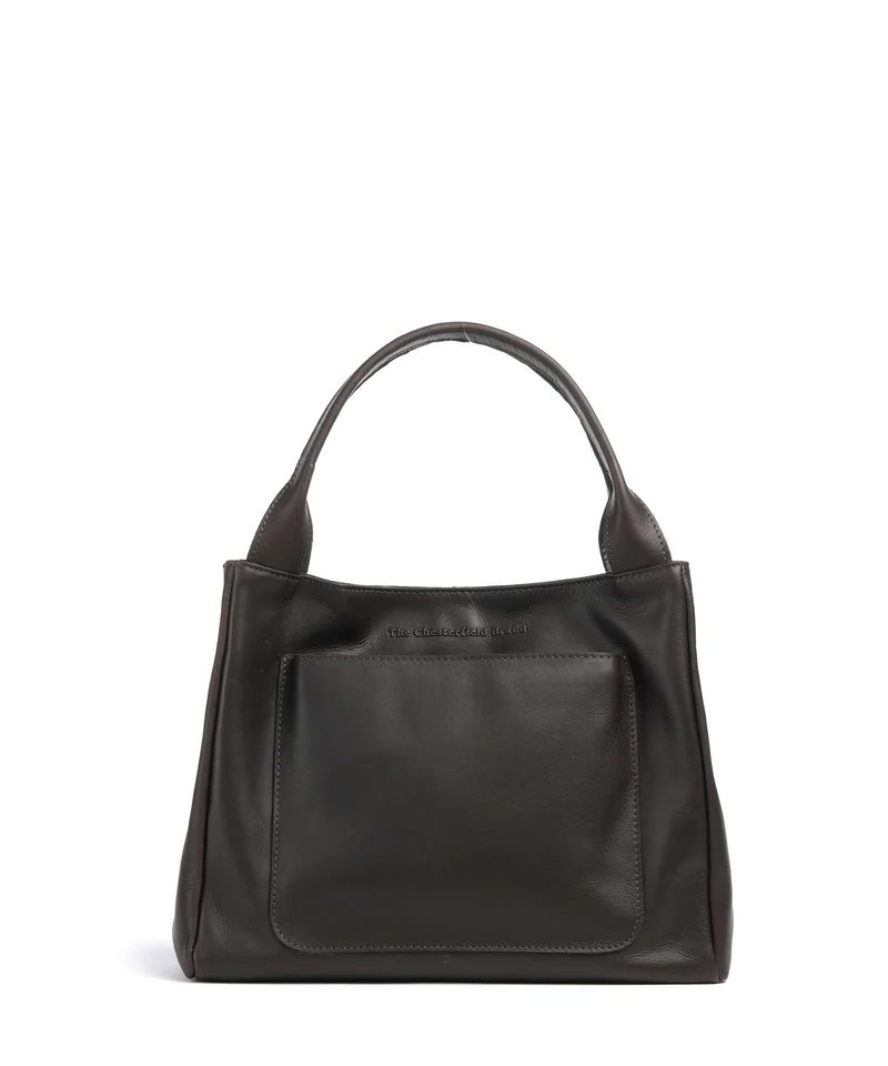 The Chesterfield Brand Wax Pull Up Cow Tenara Bolso de hombro brown