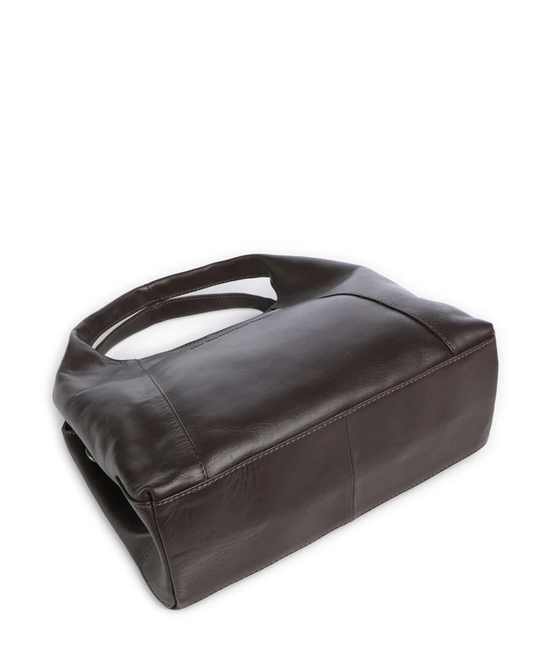 The Chesterfield Brand Wax Pull Up Cow Salina Bolso de mano brown