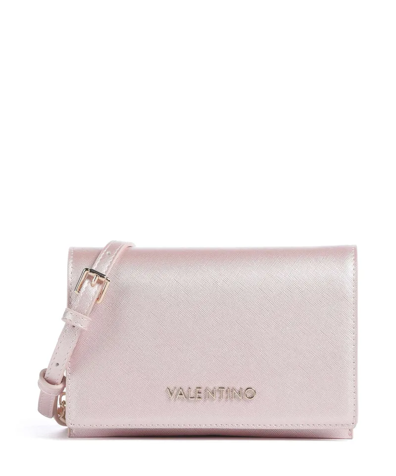 Valentino Bags Monedero rosa metallizzato