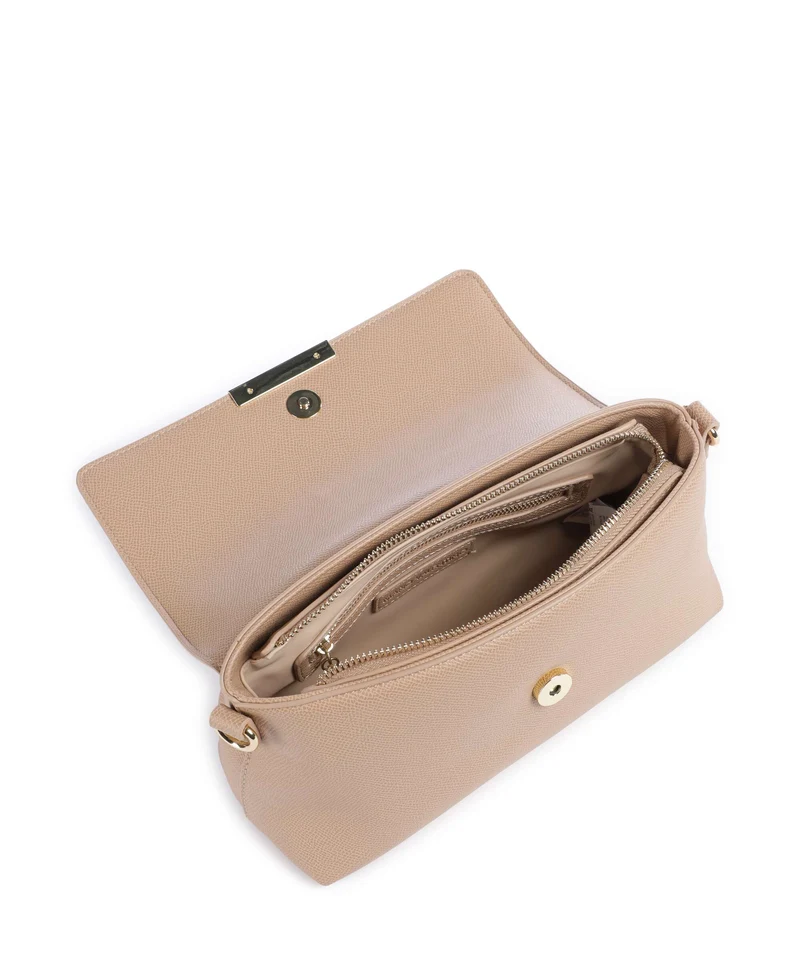 Valentino Bags Dione Re Bolso de hombro beige
