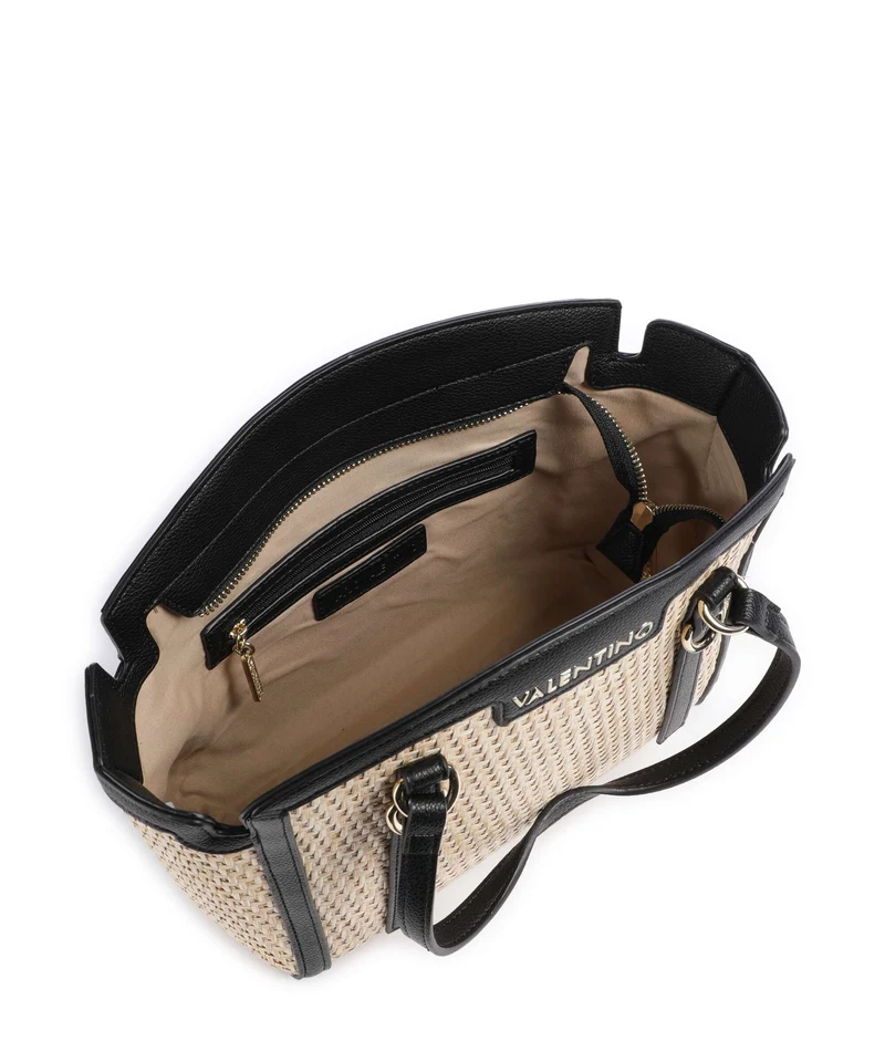 Valentino Bags Demetra Bolso de mano naturale/nero
