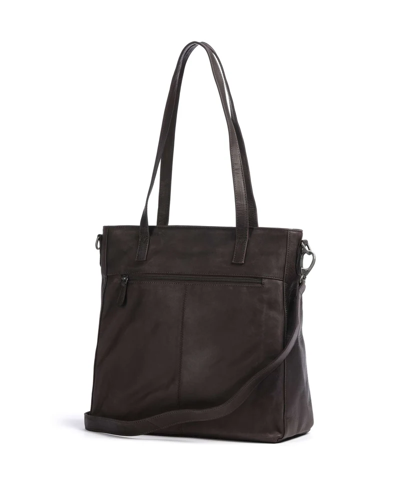 The Chesterfield Brand Wax Pull Up Cow Mosel Bolsa shopping brown
