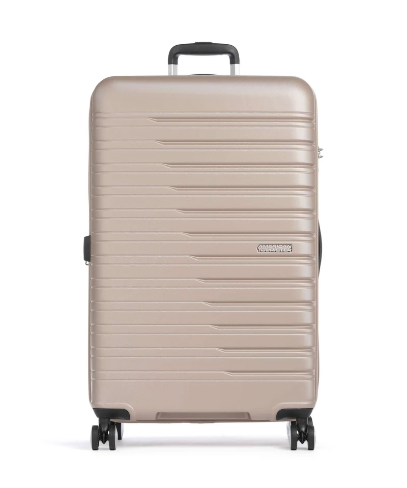 American Tourister Flashline Maleta con 4 ruedas ivory gold