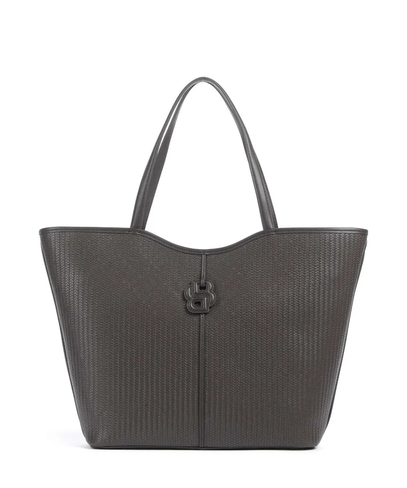 BOSS Anett Big Bolsa shopping dark brown