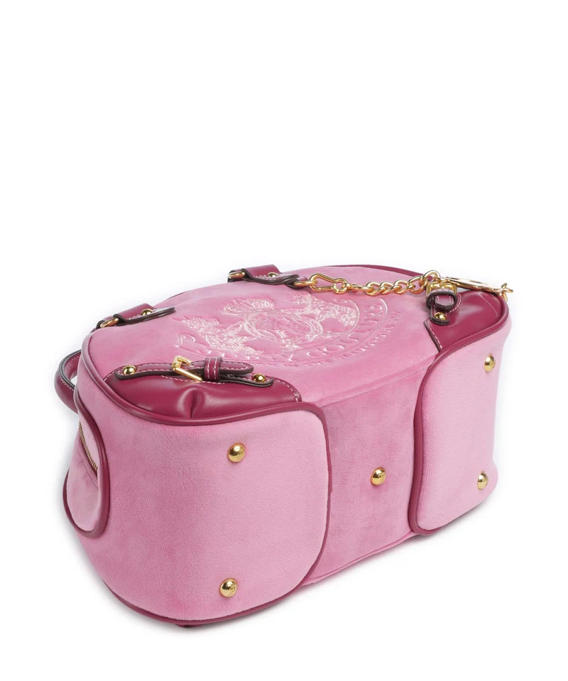 Juicy Couture Twig Narrative Velvet Bolso de mano super pink