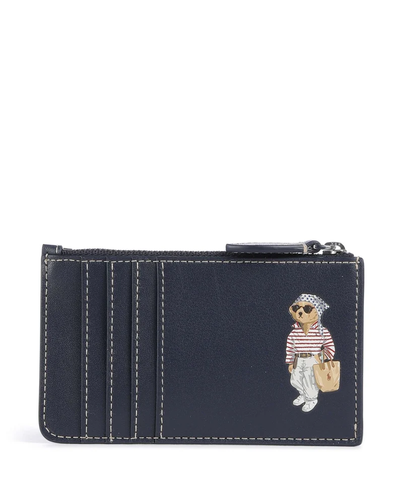 Polo Ralph Lauren Bear Tarjetero newport navy