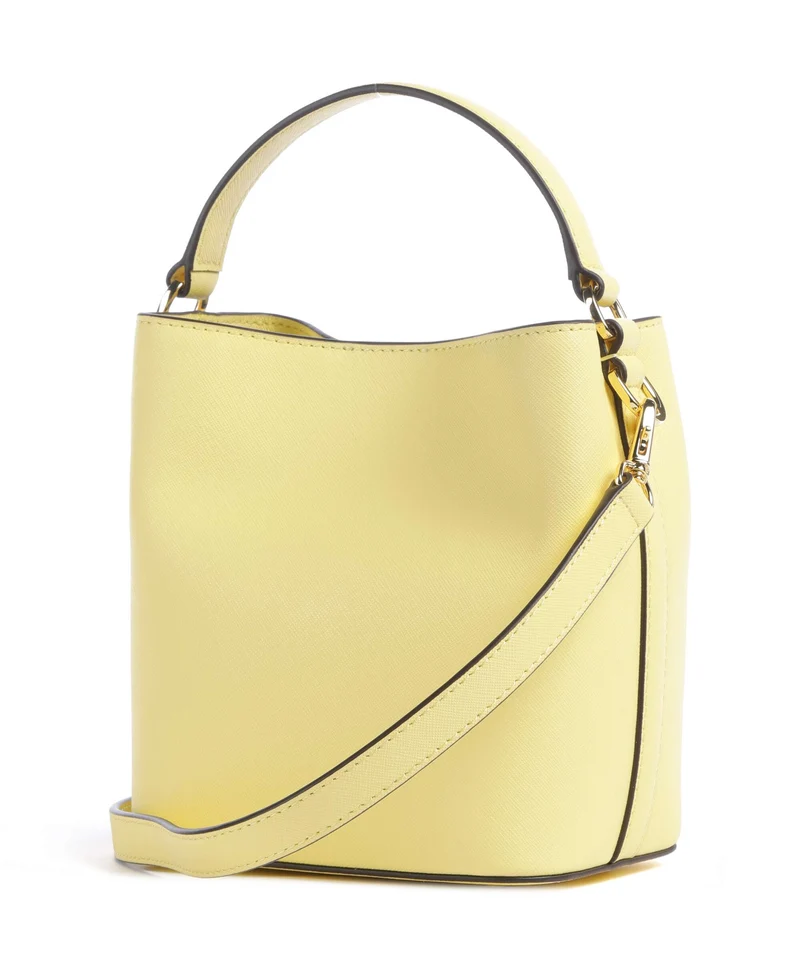 Lauren Ralph Lauren Reese Small Bucket bolso de mano lemon sorbet