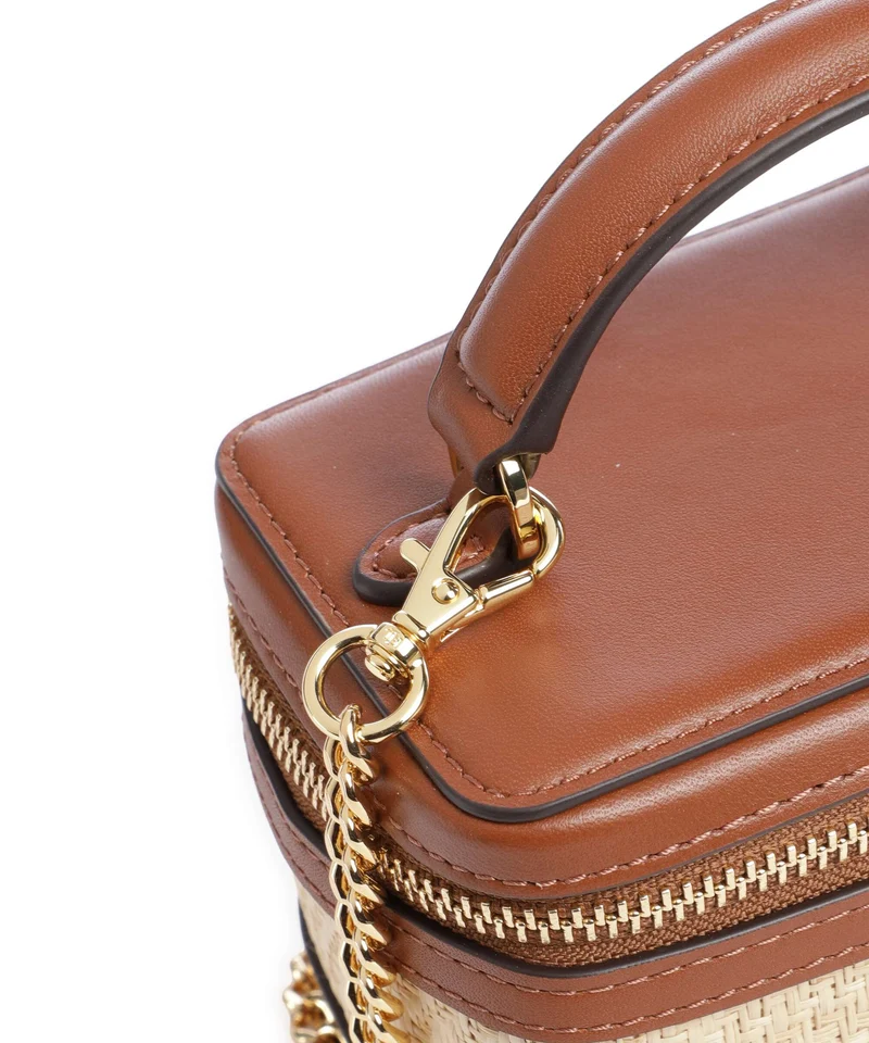 Lauren Ralph Lauren Hallee Small Bandolera natural/lauren tan