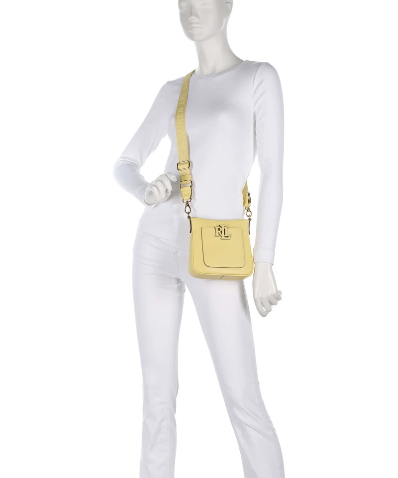 Lauren Ralph Lauren Cameryn Small Bandolera lemon sorbet