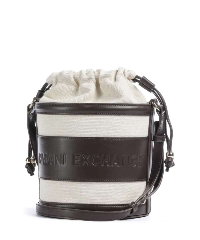 Armani Exchange Marisol Bucket bolso de mano natural/dusk shade