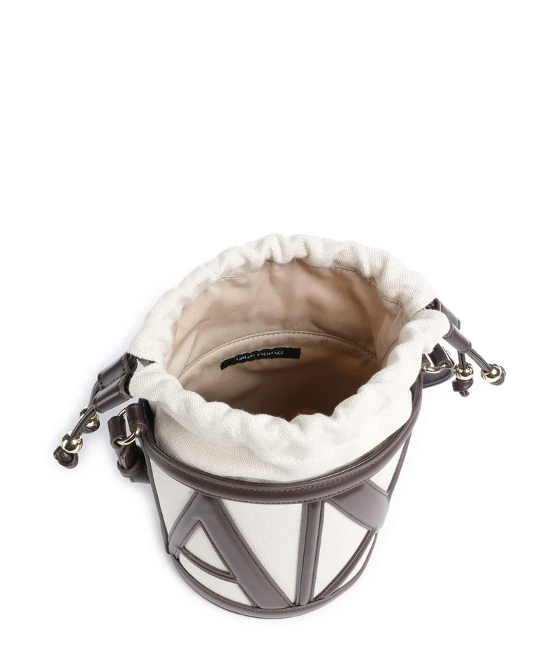 Armani Exchange Marisol Bucket bolso de mano natural/dusk shade