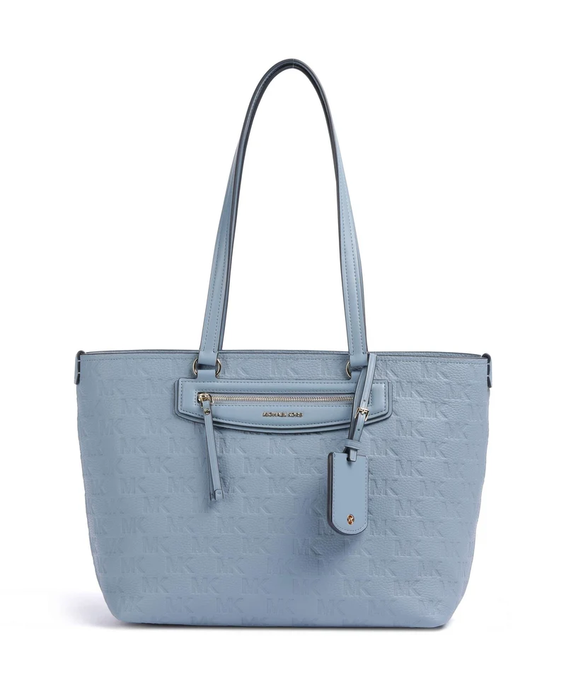 Michael Kors Jet Set Travel Medium Bolsa shopping chambray