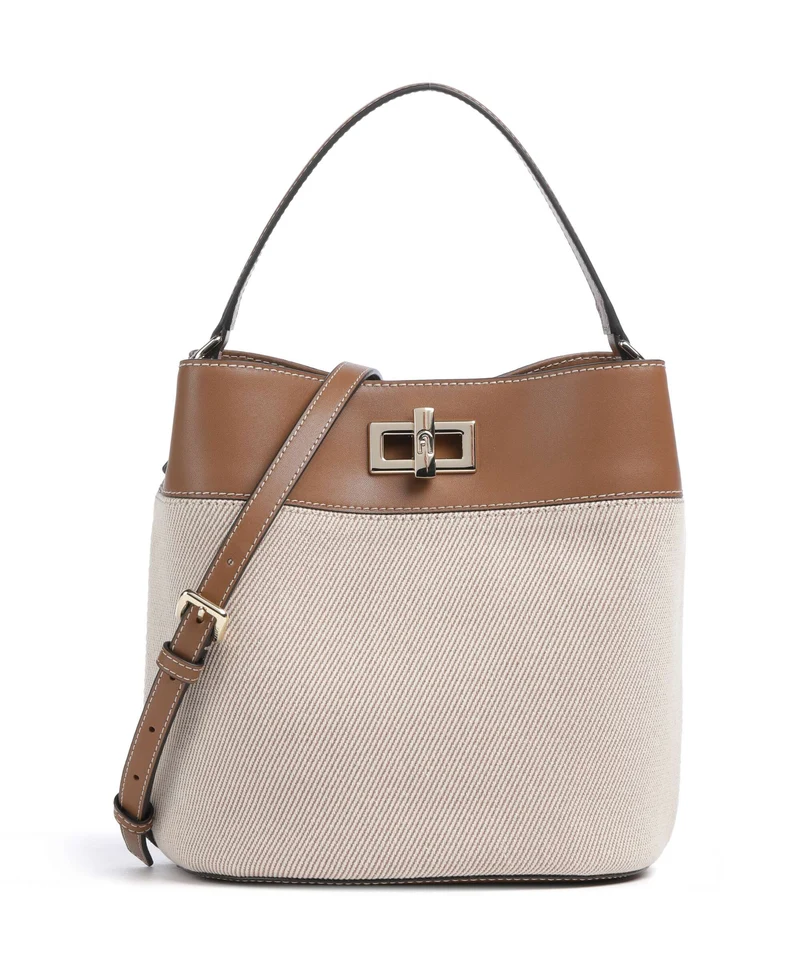 Furla Amelia M Bucket bolso de mano toni cognac