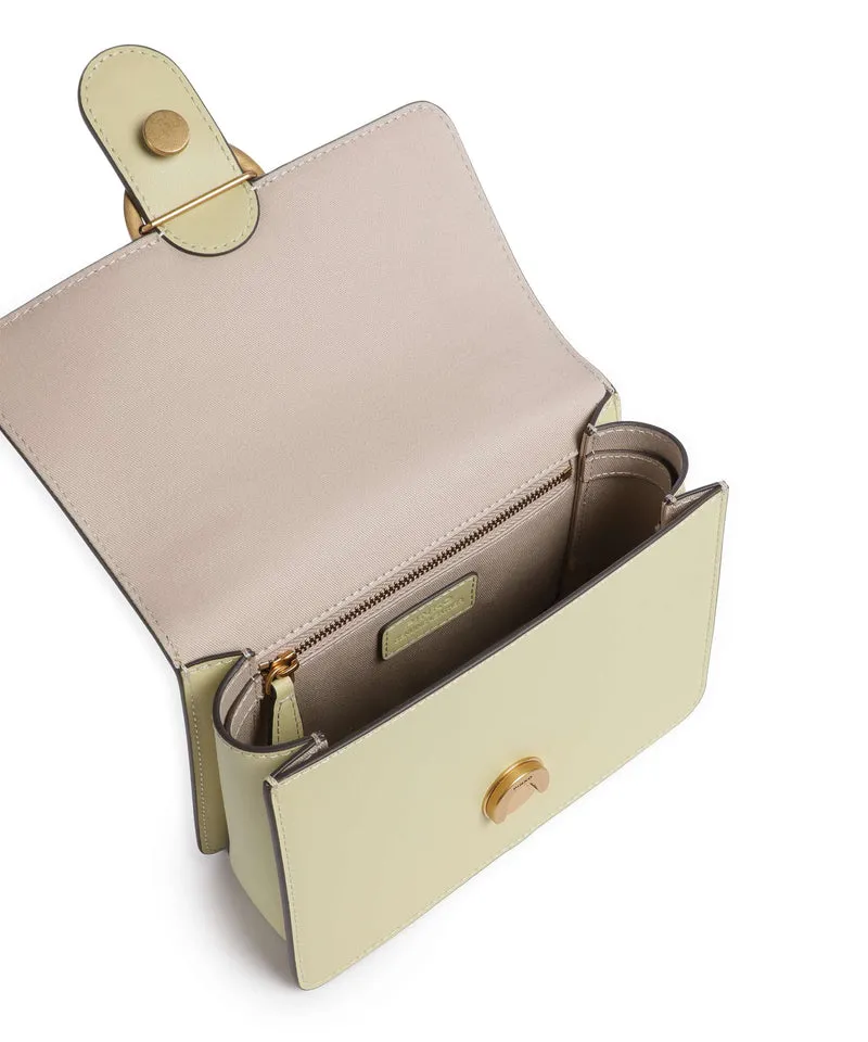 Pinko Love One Mini Bolso de mano giallo vaniglia/antique gold