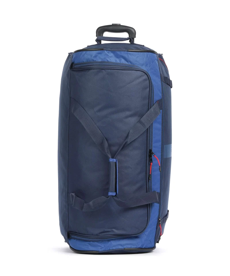 Travelite Basics Bolso de viaje con ruedas marine/rot
