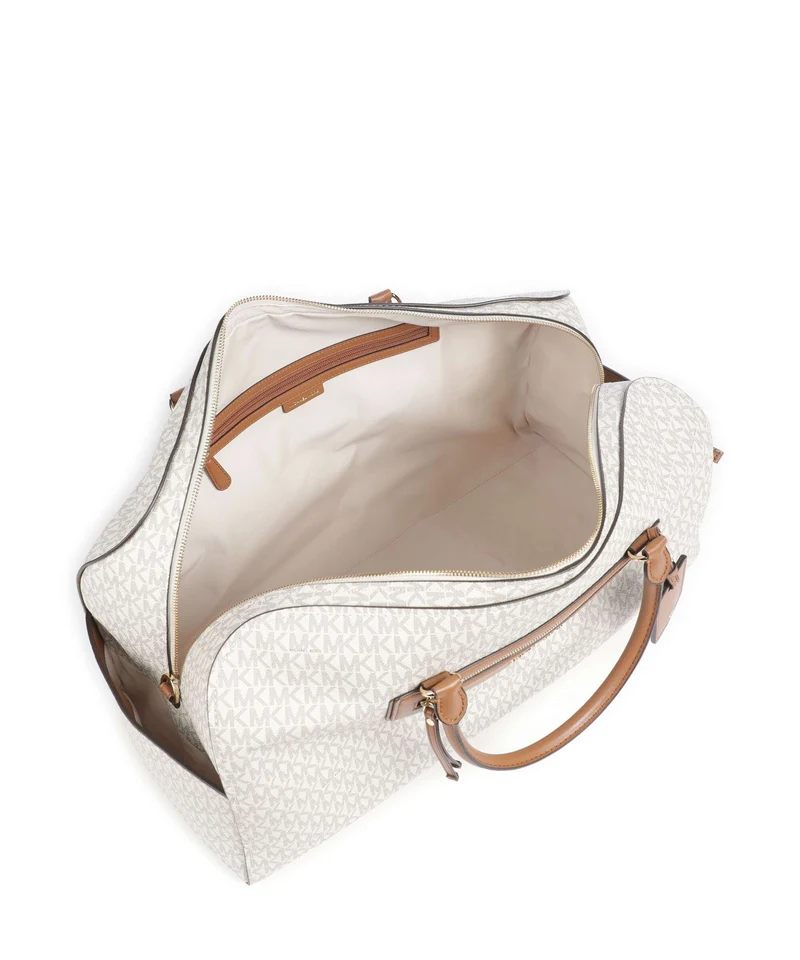 Michael Kors Jet Set Travel XL Bolsa de fin de semana vanilla/acrn