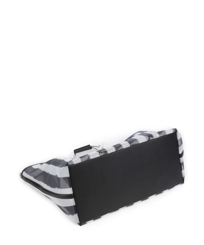 Karl Lagerfeld Ikon XXL Bolso de mano black stripes