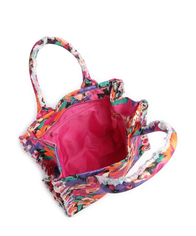 Pinko Beach Bolso de mano fuxia/multicolor/antique gold