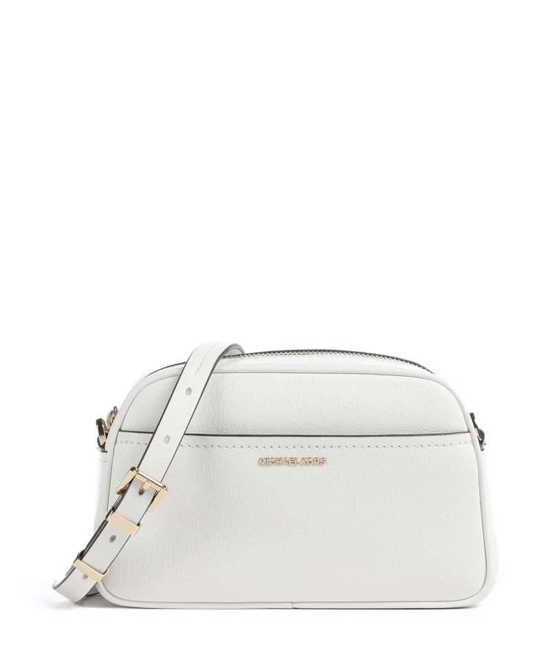 Michael Kors Jet Set Small Bandolera optic white