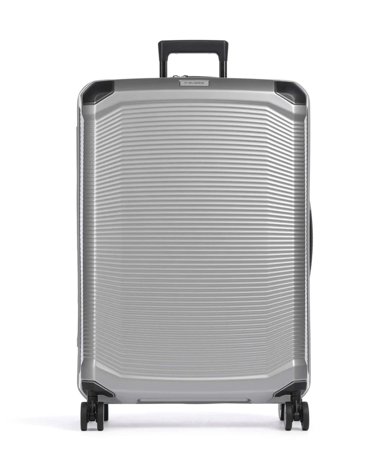 Travelite Millenium Maleta con 4 ruedas silver