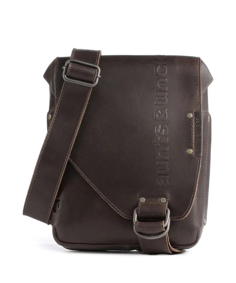 Aunts & Uncles Hunter Jade Bandolera vintage brown