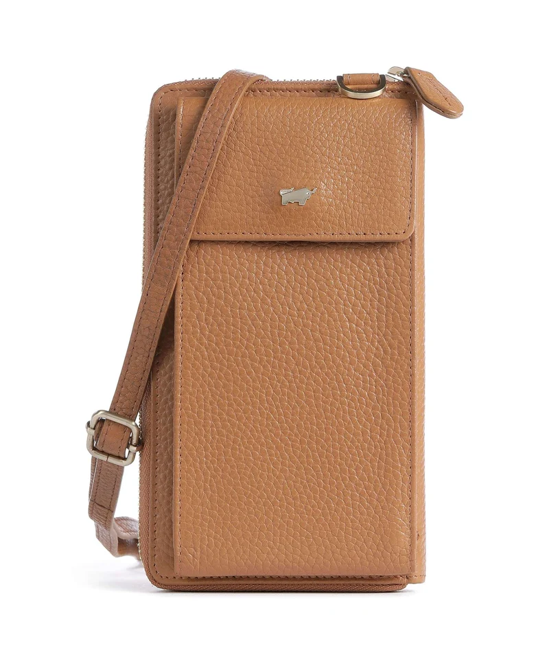 Braun Büffel Asti Bolsa para móvil cognac