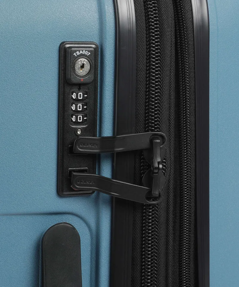 Delsey Paris Belmont Plus Maleta con 4 ruedas zink blau