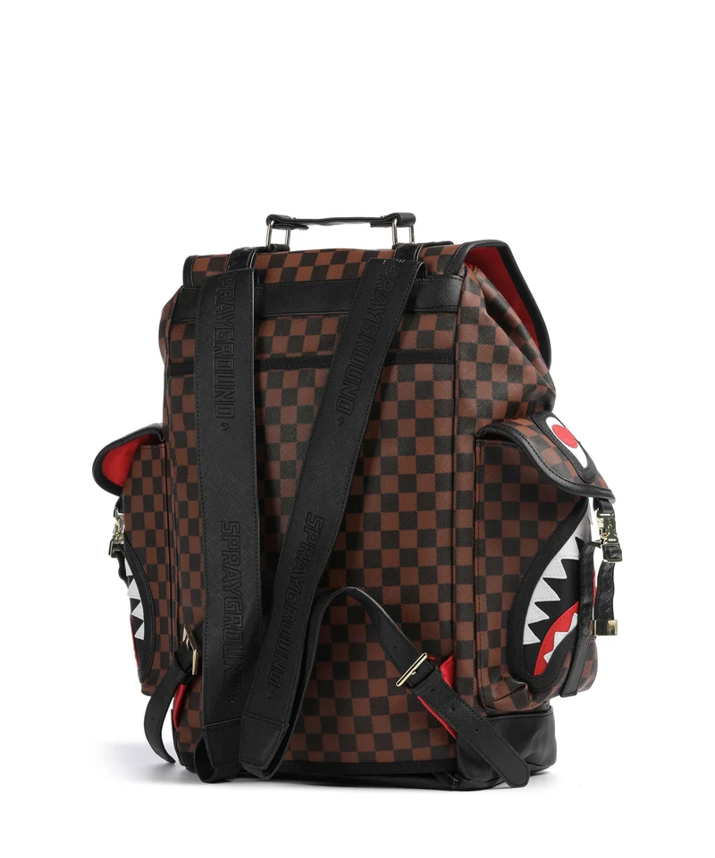 Sprayground Sawtooth Sharks in Paris Monte Carlo Mochila brown