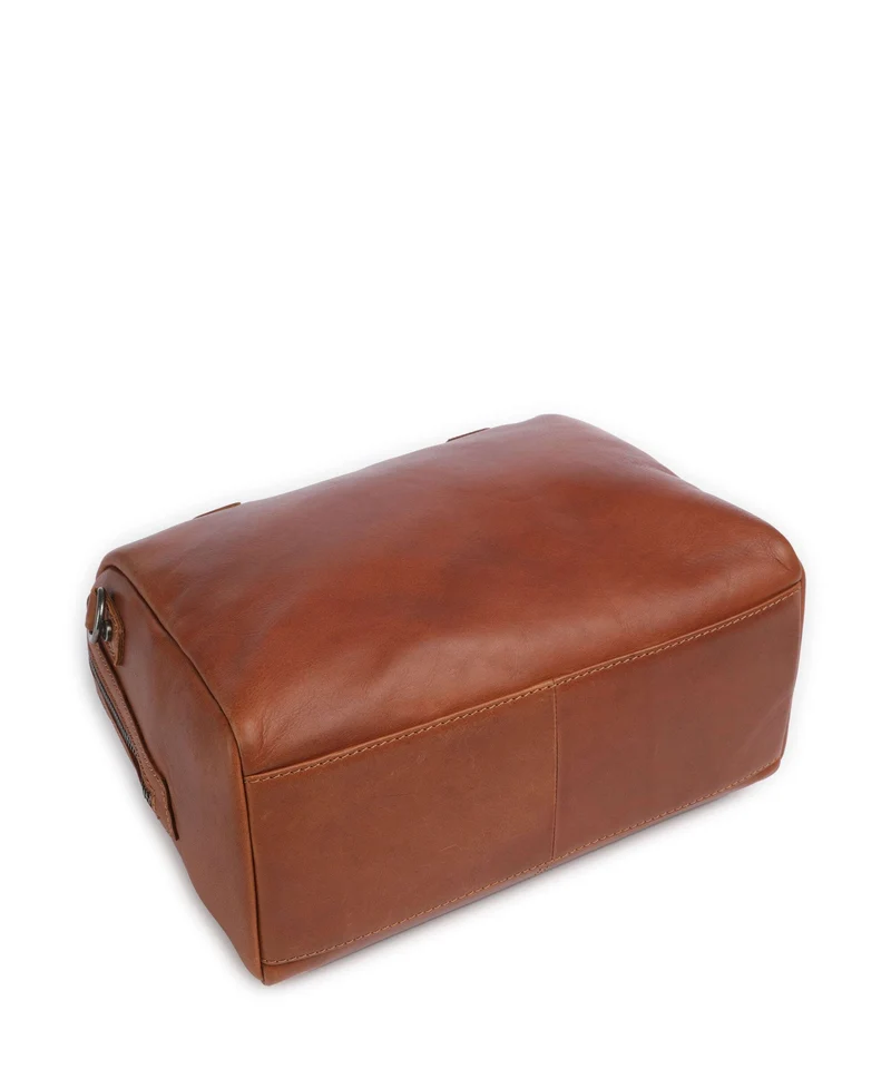 The Chesterfield Brand Wax Pull Up Cow Langton Bolso de mano cognac