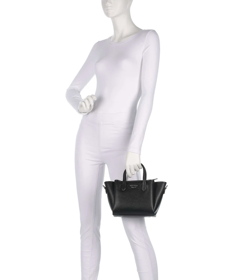 Emporio Armani Odette Bolso de mano nero/taupe