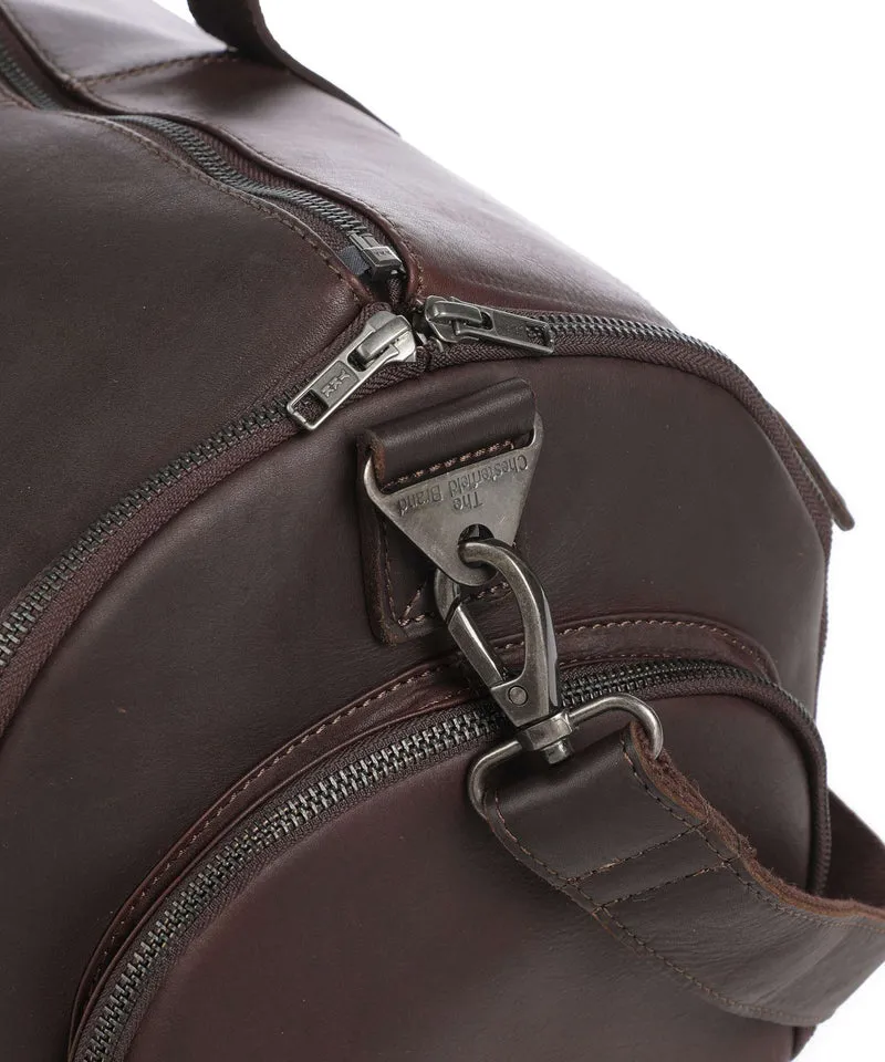 The Chesterfield Brand Wax Pull Up Cow Finlay Bolsa de fin de semana brown