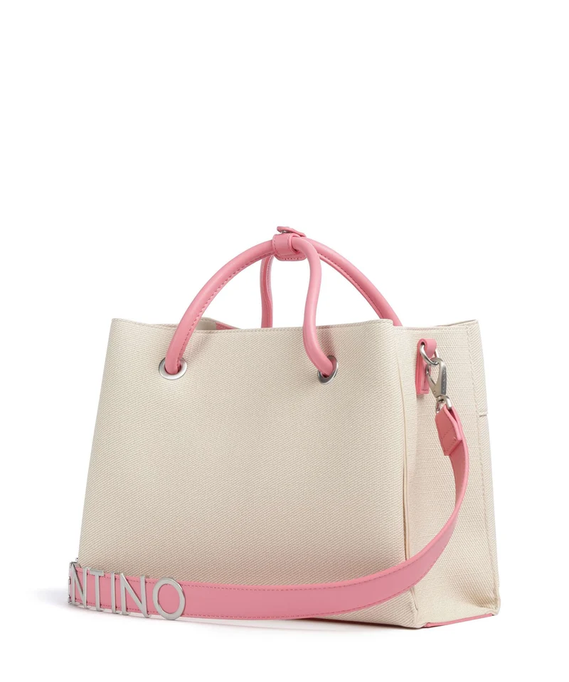 Valentino Bags Alexia Summer Bolso de mano naturale/rosa
