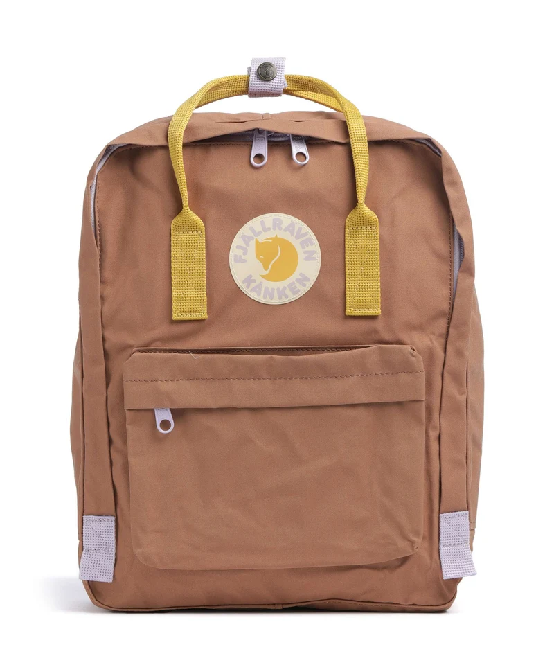 Fjällräven Kånken Koncept Mochila khaki dust/kantarell