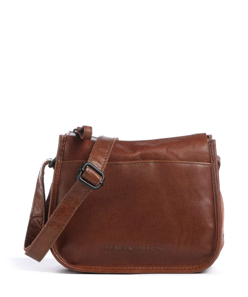 Spikes & Sparrow Bronco Joy Bandolera brandy
