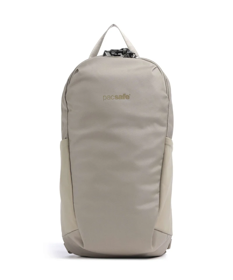 Pacsafe V 12 Mochila beige