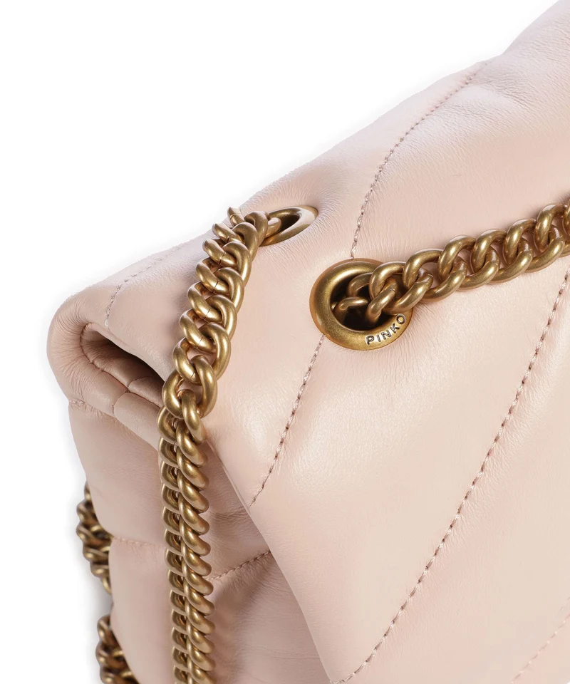 Pinko Love Puff Mini Bolso de hombro light pink/antique gold