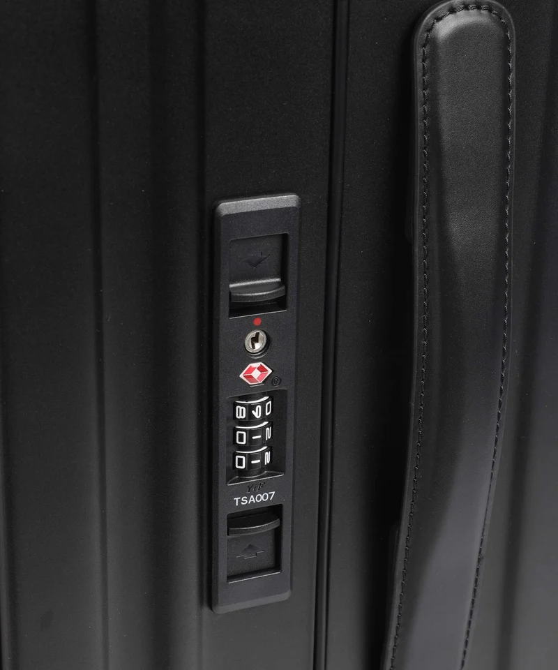 Porsche Design Roadster Aluminium Maleta con 4 ruedas black
