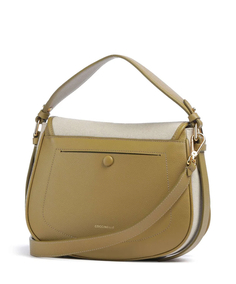 Coccinelle Mavery Canvas Bolso de mano natural/seagrass