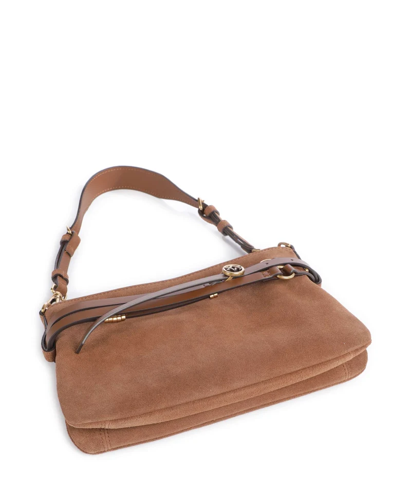 Pinko Belt Mini Bolso de hombro marrone/leone/antique gold