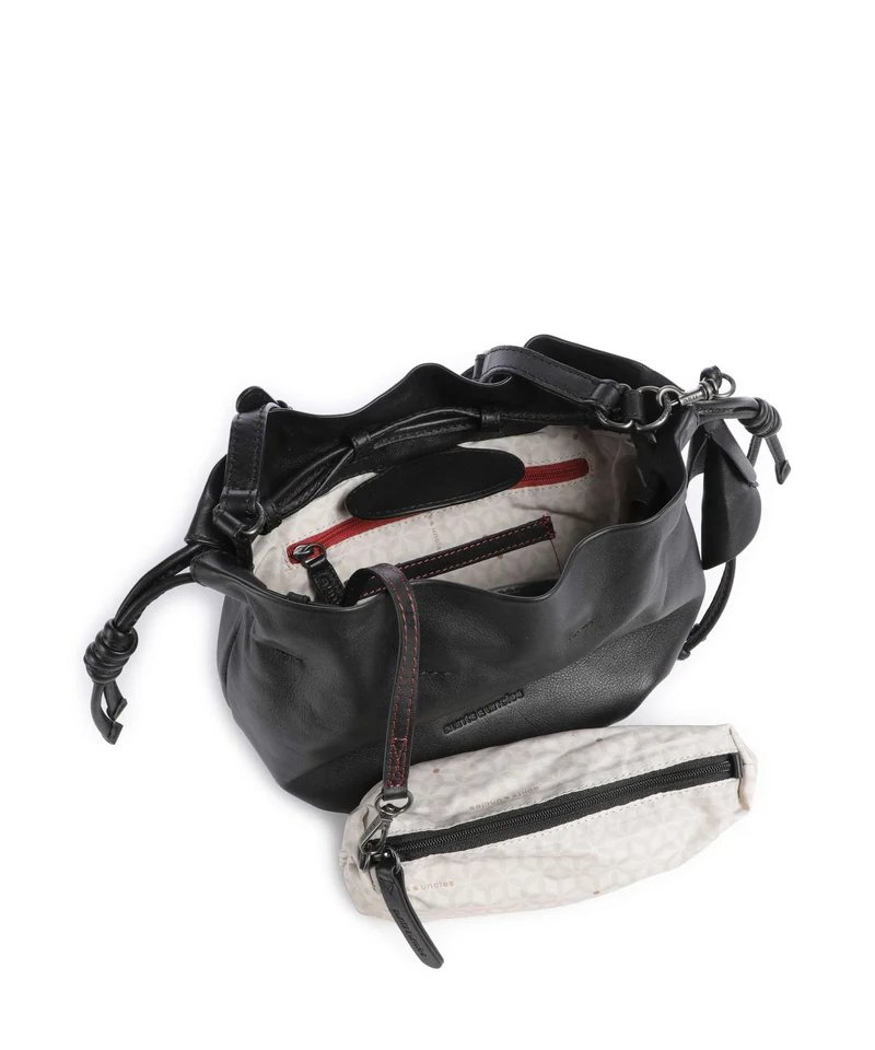 Aunts & Uncles Bohemian Vibes Fleur Bucket bolso de mano jet black