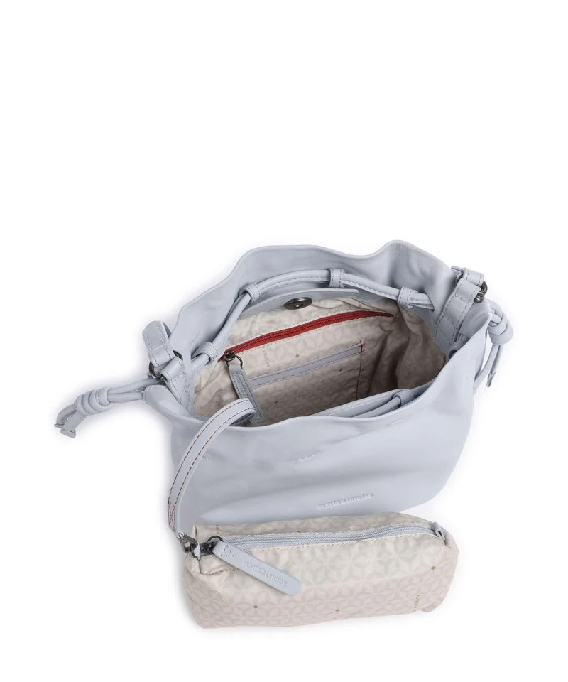 Aunts & Uncles Bohemian Vibes Fleur Bucket bolso de mano blue aura